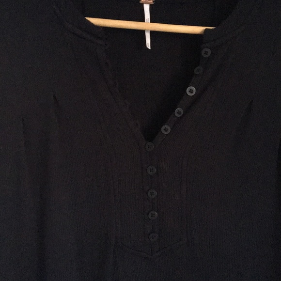 Free People | Black tunic top XS - Picture 5 of 7